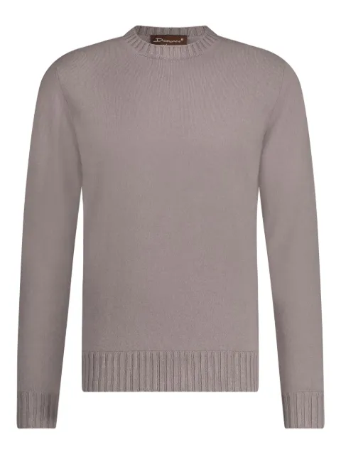 Doriani Cashmere crew-neck jumper Brown 14070GIROSLI
