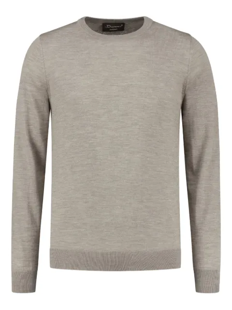 Doriani Cashmere crew-neck long-sleeve sweater Neutrals 18000792SLIM