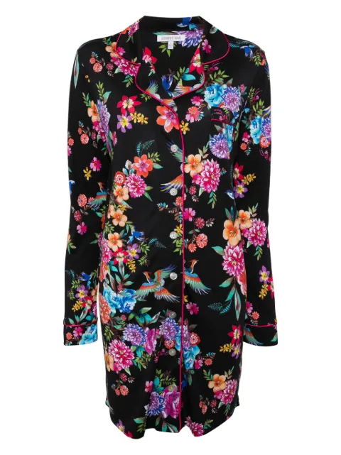 Johnny Was The Neena night shirt Black MS8323S