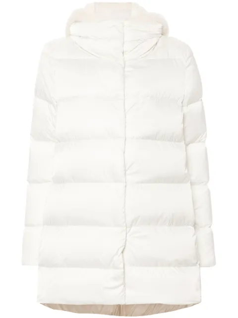 Herno layered puffer coat White PI001934D12170Z
