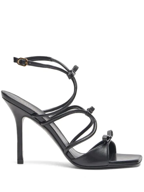 Stuart Weitzman 100mm Tully sandals Black SI480LAR