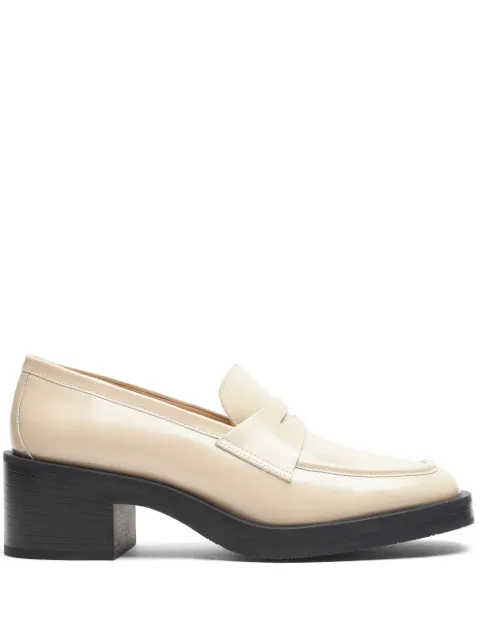 Stuart Weitzman 40mm Kaia loafers Neutrals SI670APS