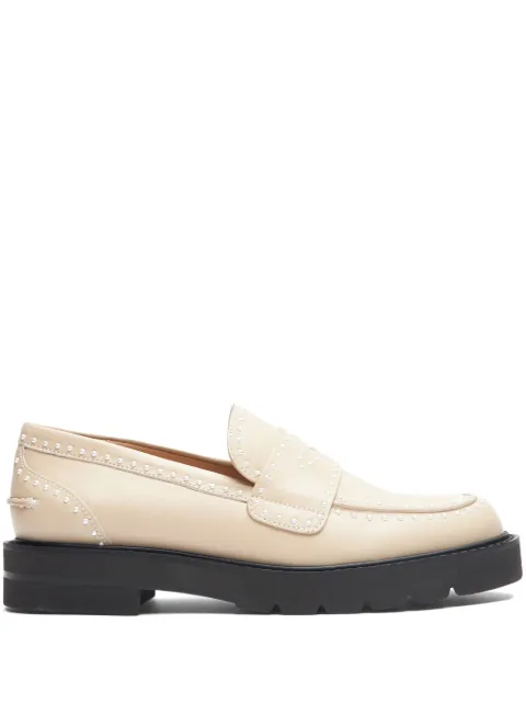 Stuart Weitzman Parker Lift loafers Neutrals SF409SMO