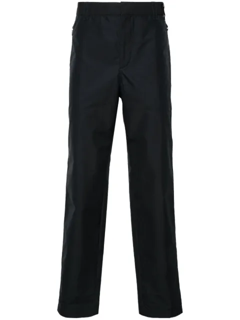 FENDI mid-rise tapered trousers Blue FB0873ARXA