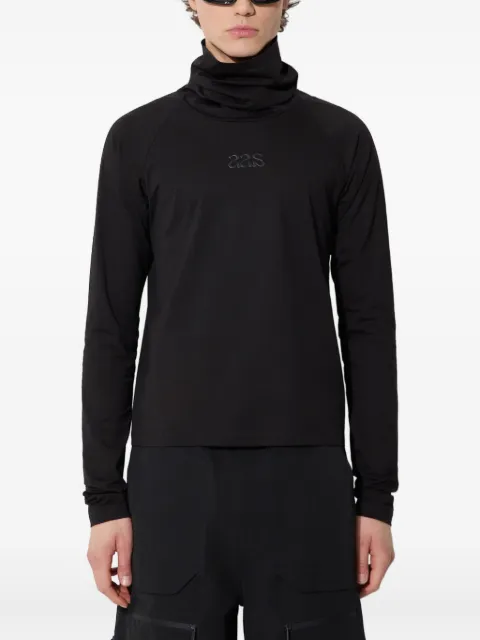 A.A. Spectrum high-neck raglan-sleeve T-shirt Black 81241216