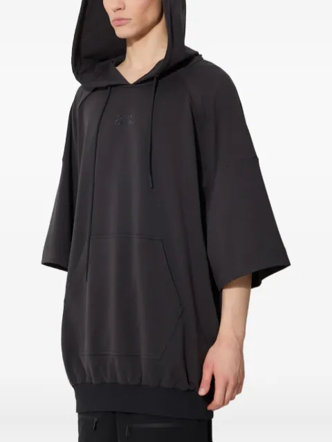 A.A. Spectrum half-sleeve hoodie Black 81241215