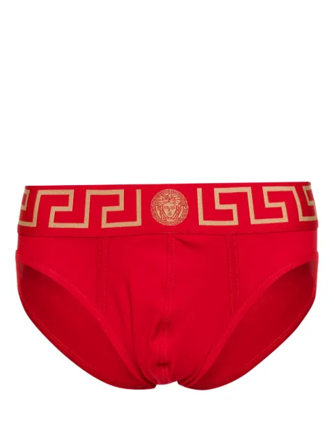 Versace cotton-jersey briefs Red AU100271A10011