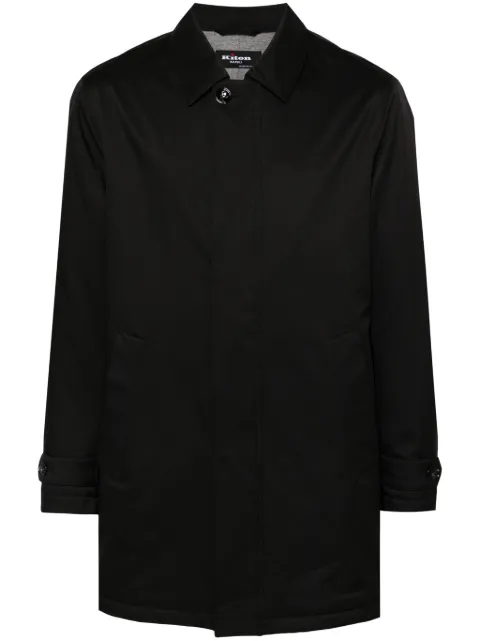 Kiton padded coat Black UW1886V0444F14007