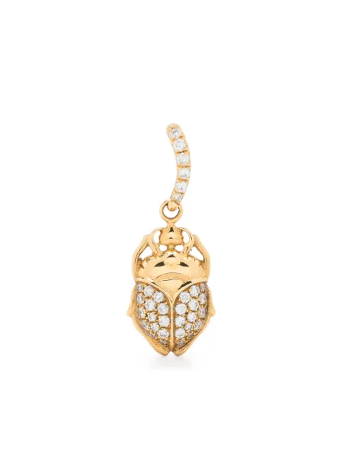 Aurelie Bidermann 18kt yellow gold Beetle pendant Gold BEEPD05DIYG
