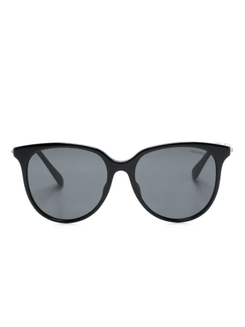 Swarovski Eyewear round-frame sunglasses Black 0SK6023D