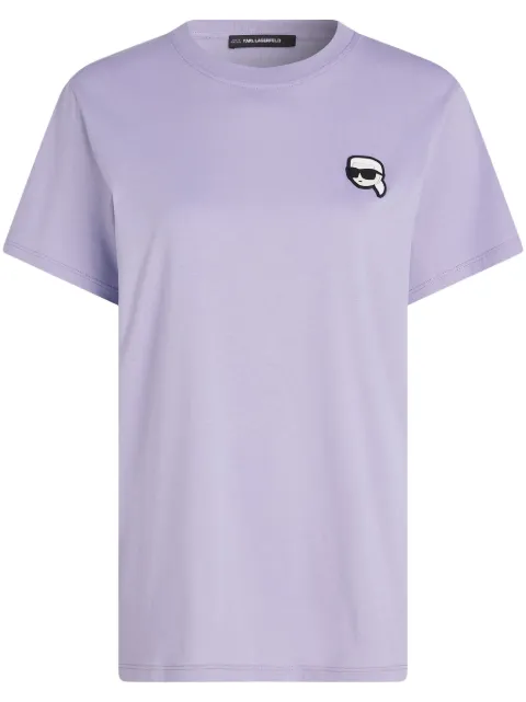 Karl Lagerfeld Ikon T-shirt Purple 245W1712756