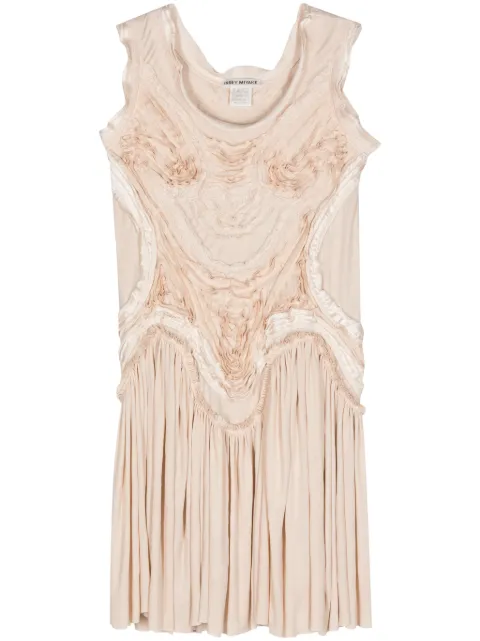 Issey Miyake Pre-Owned 2010s 3D-detail minidress Neutrals MIY980LE