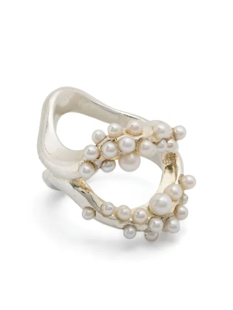 BEATRIZ PALACIOS Lake ring Silver A09SWAN