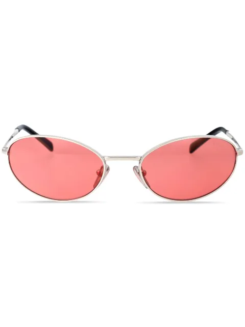 Prada Eyewear 0PRA59S round-frame sunglasses Silver 0PRA59S