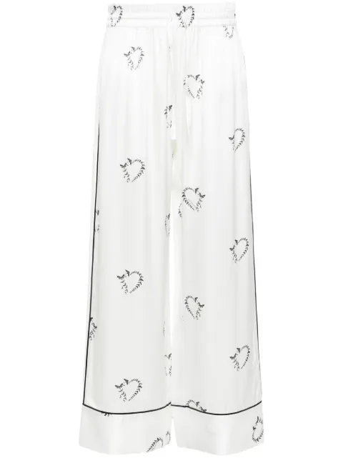 AllSaints Sofi straight-leg trousers White W002CA