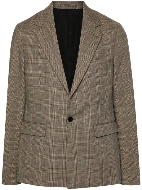 AllSaints Maffrett fine-check blazer Neutrals M022QA