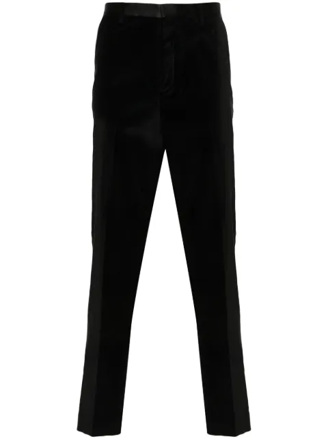 AllSaints Lyra velvet trousers Black LYRAMM035Z