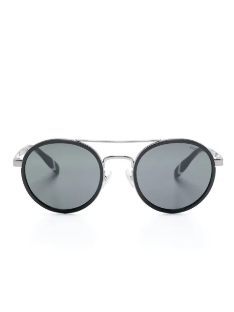 POLO RALPH LAUREN EYEWEAR round-frame sunglasses Black PH3150