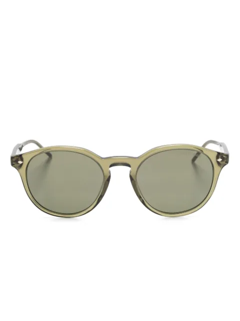 Giorgio Armani round-frame sunglasses Green AR8211