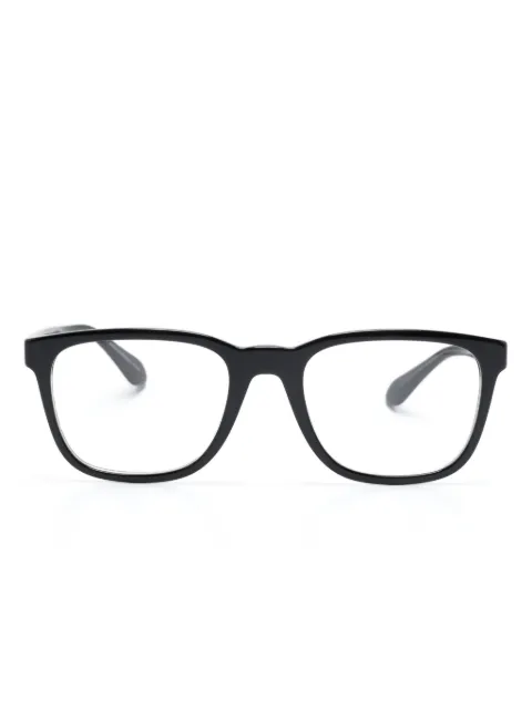 Giorgio Armani wayfarer-frame glasses Black AR7255