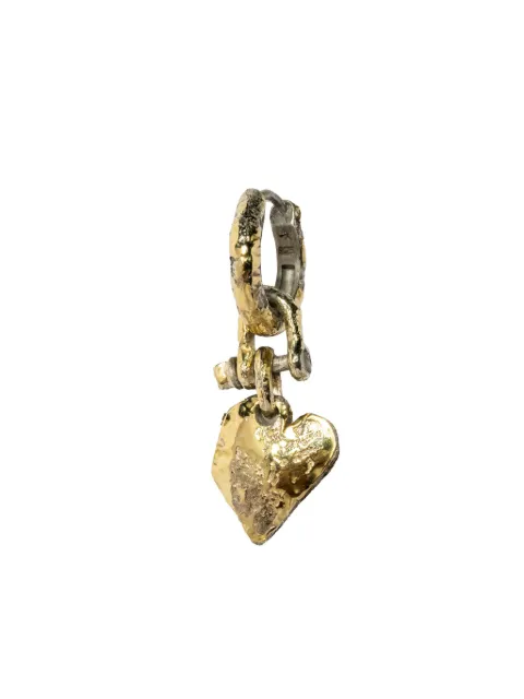 Parts of Four Jazz's Solid Heart earring Gold Z23354DA18K