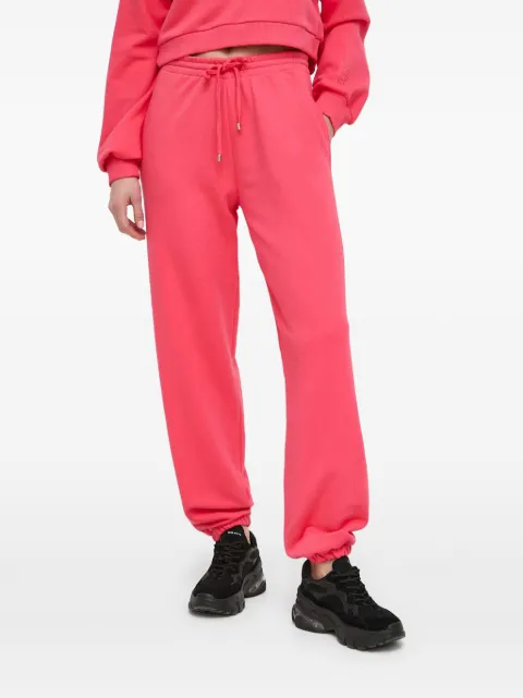 Patrizia Pepe elasticated-waistband track pants Pink 8P0575J174