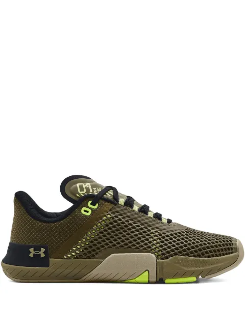 Under Armour TriBase Reign 4 "Tent/Black/Khaki" sneakers Green 3025052300