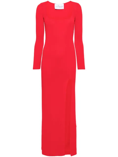 Ana Radu knitted maxi dress Red 42127