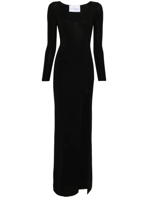 Ana Radu knitted maxi dress Black 42127