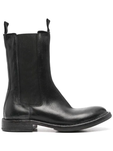 Moma leather boots Black 78405CCU