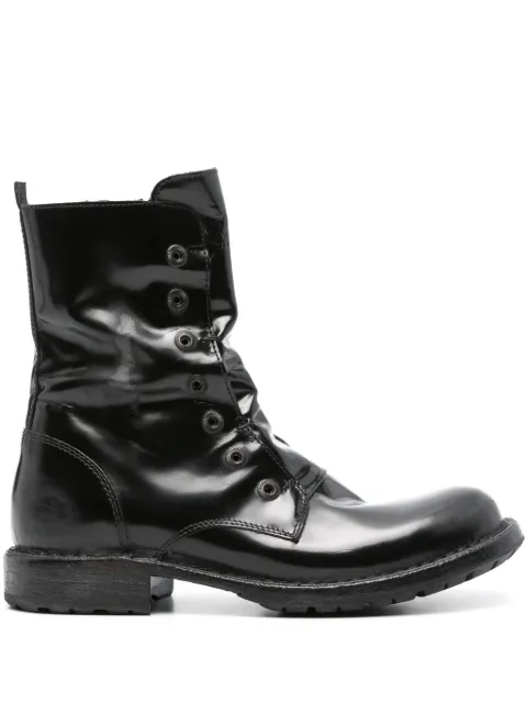 Moma distressed boots Black 77406CEN