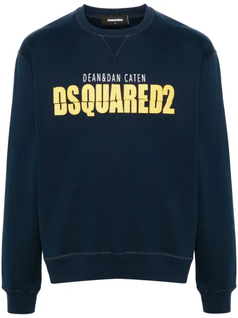 DSQUARED2 Cool Fit logo-print sweatshirt Blue S74GU0831S25516
