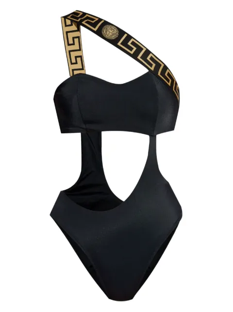 Versace econyl® one-piece swimsuit Black ABD011081A11119