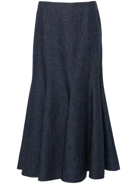 Gabriela Hearst Amy midi skirt Blue 4243140LI039
