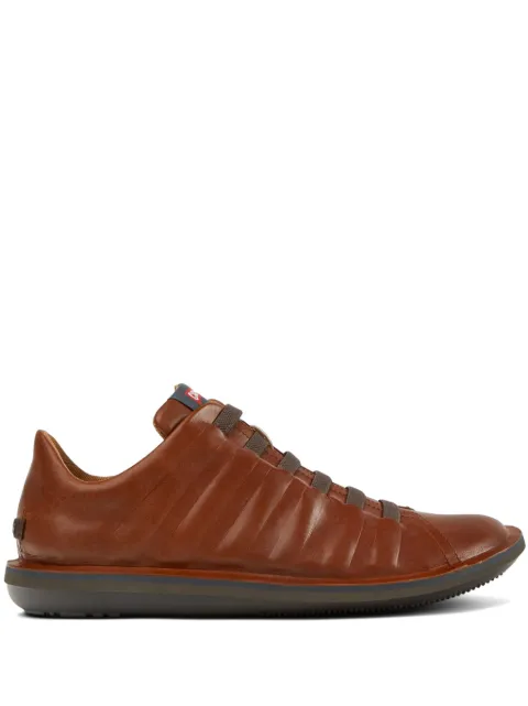 Camper Beetle lace-up leather sneakers Brown 18751049