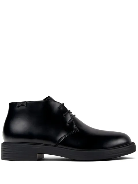 Camper Dean lace-up leather boots Black K300493001