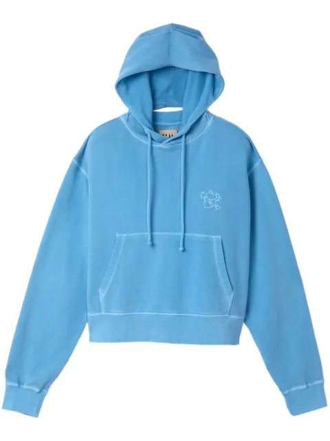 CamperLab organic cotton hoodie Blue AU00001006