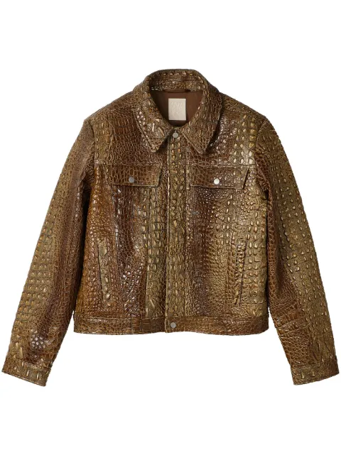 CamperLab leather jacket Brown AU00012002