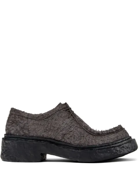 CamperLab 65mm Vámonos leather derby shoes Grey A500019005