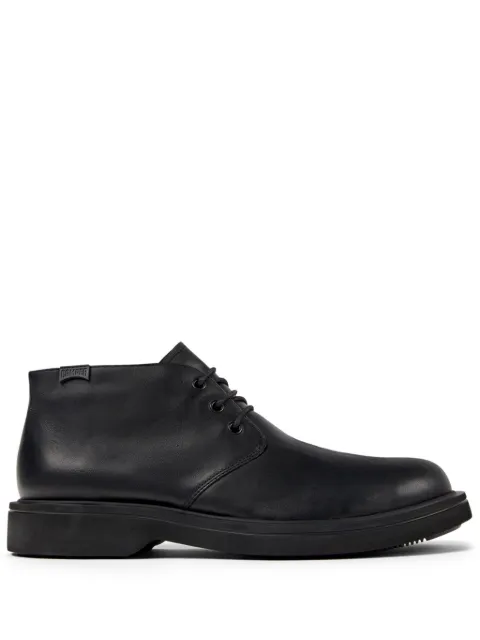 Camper Norman lace-up leather boots Black K300513001