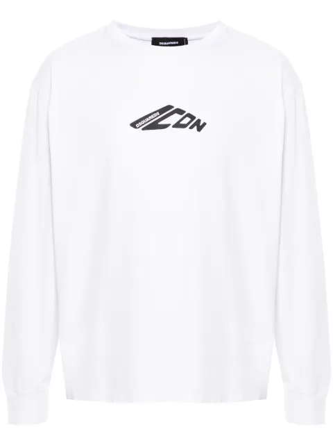 DSQUARED2 Icon cotton T-shirt White S79GC0099D20033