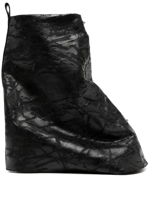 Rick Owens DRKSHDW knee-length boots Black DS02D2817BMC