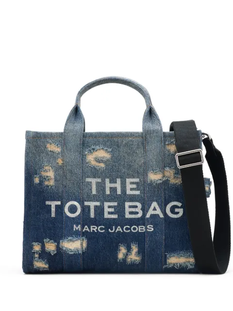 Marc Jacobs The Denim Medium Rip And Repair tote bag Blue 2F4HTT002H05491