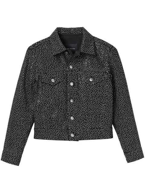 Marc Jacobs stud-embellished trucker jacket Black 2F4RJC015D12001