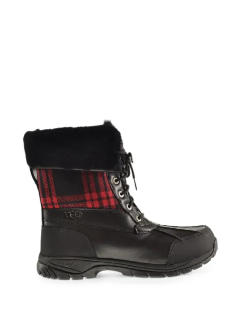 UGG Butte plaid boots Black 3251