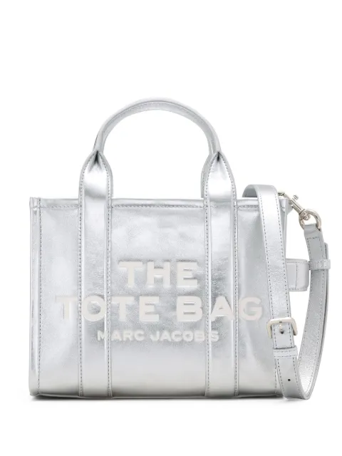 Marc Jacobs The Small Metallic Tote bag Silver 2F3HTT004H01