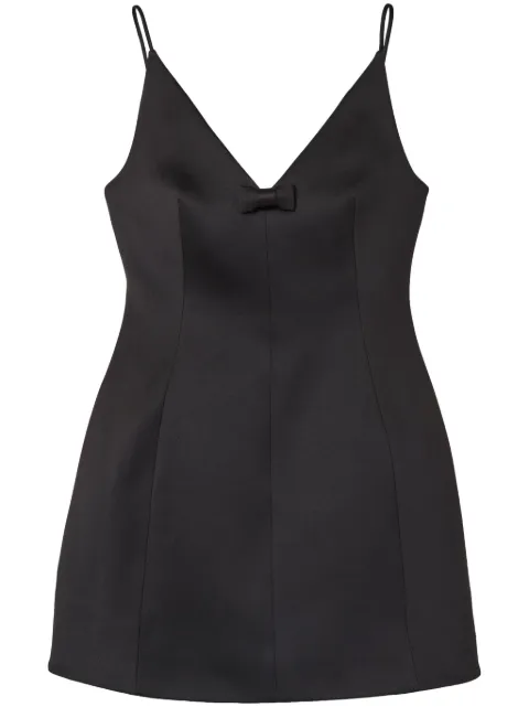 Marc Jacobs The Satin Bow dress Black 2F4RDR046W10001