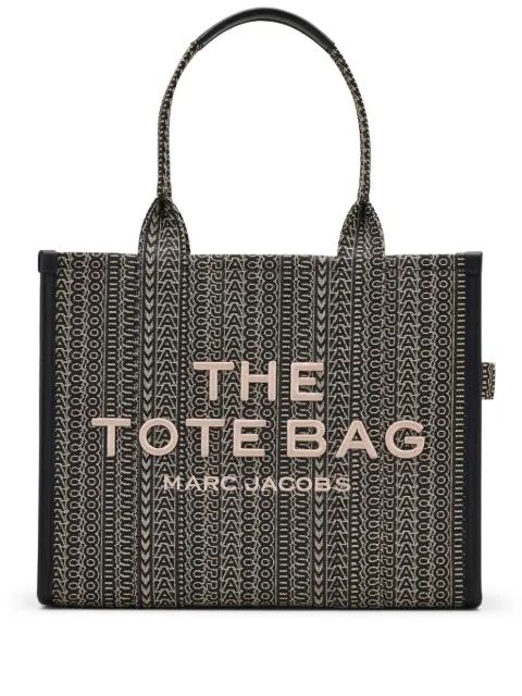 Marc Jacobs large The Monogram Jacquard Tote Bag tote bag Black 2F4HTT014H05261