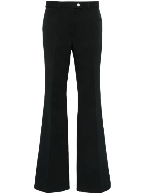Courrèges signature 70's trousers Black 422CPA018PL0007