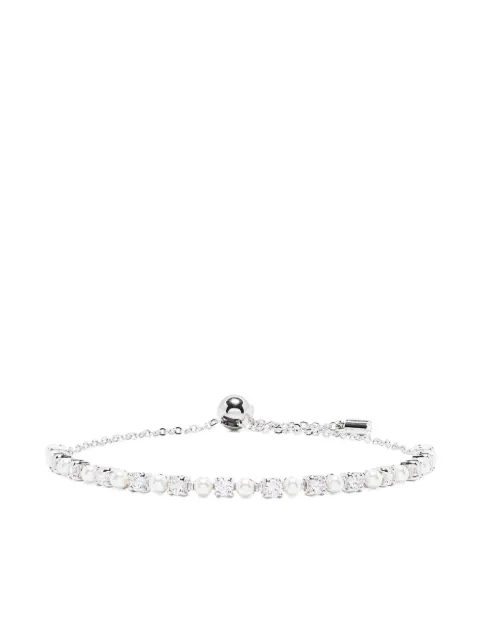 Swarovski Matrix crystal pearl bracelet Silver 5689633